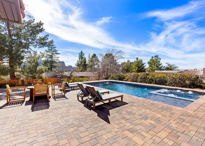 Villa Scenery With Amazing Red Rock Views, Pool, And Game *